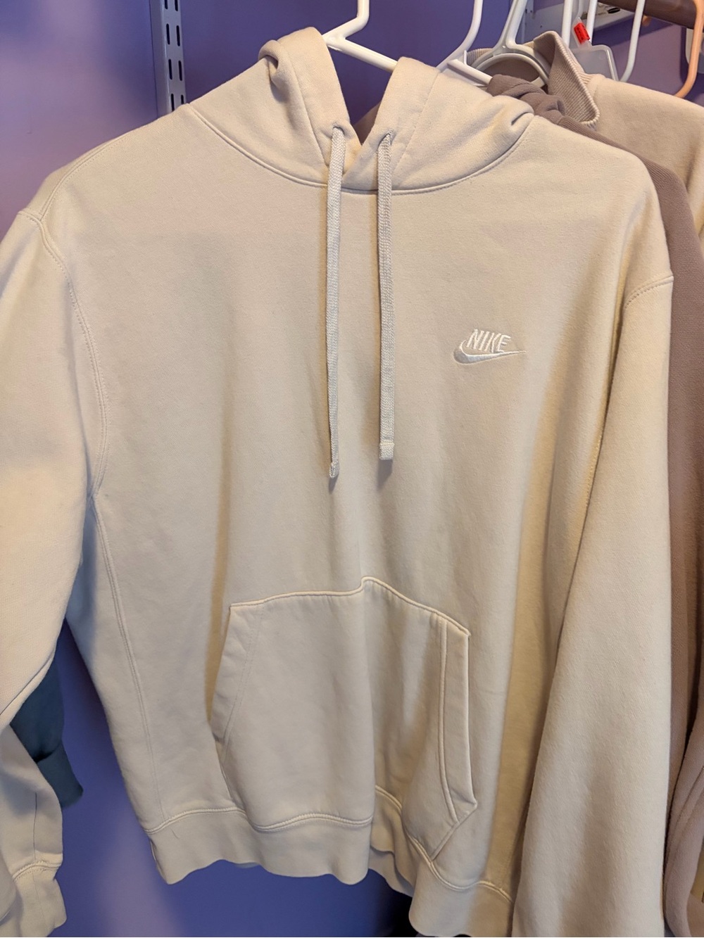 Nike Cream Hoodie Sweatshirt